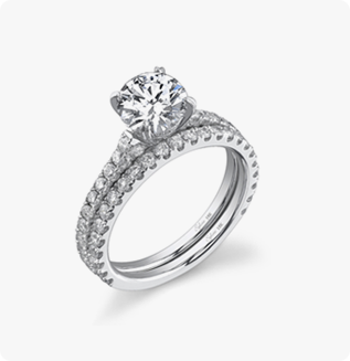 Singal diamond ring