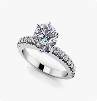 Singal diamond ring