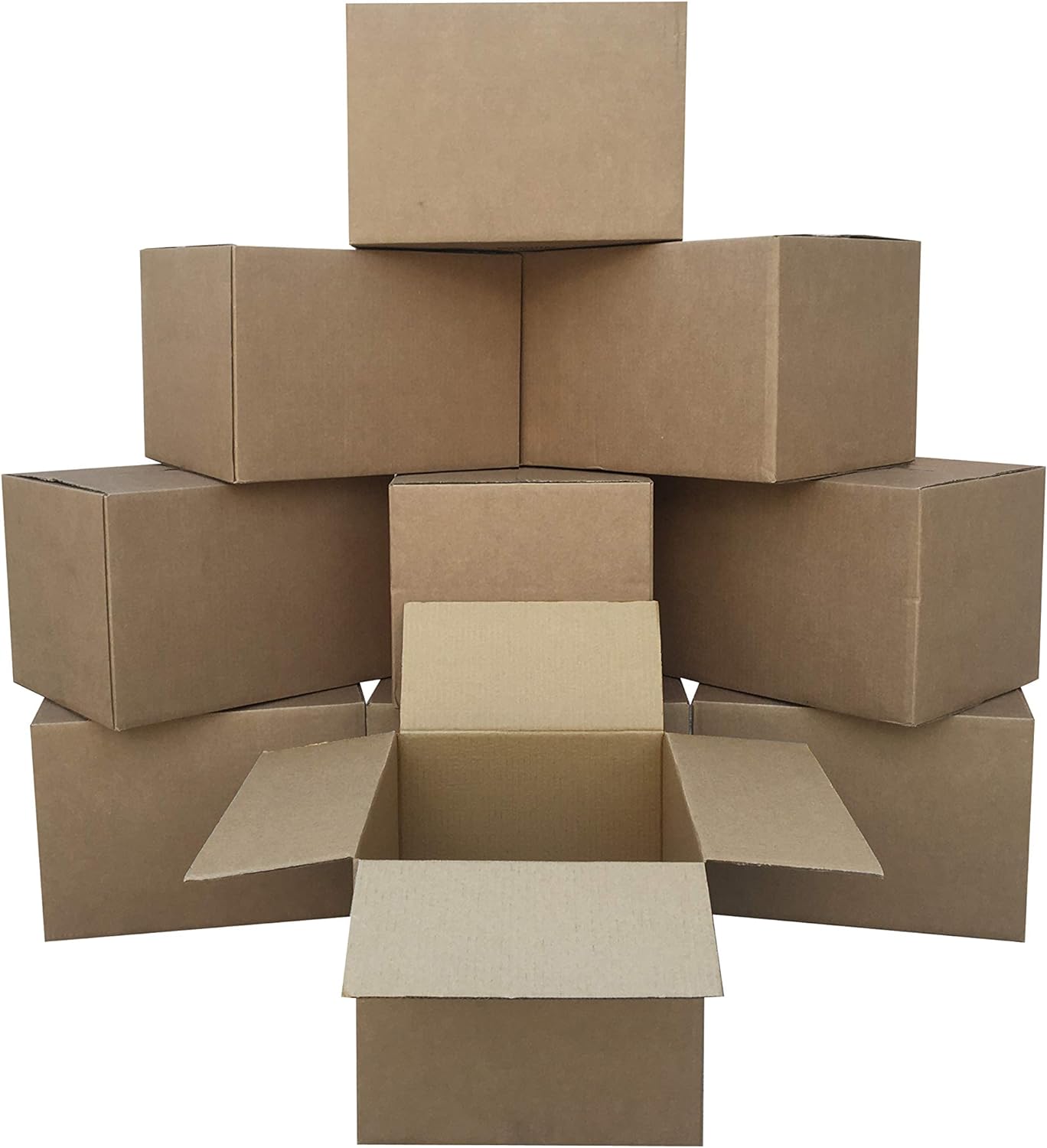 UBOXES Moving Boxes Bundle of 18"x14"x12" (Medium Boxes - Pack of 10)